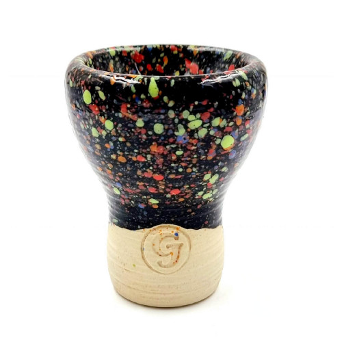 Чаша для кальяну GrynBowls Mummy глазур коричнева