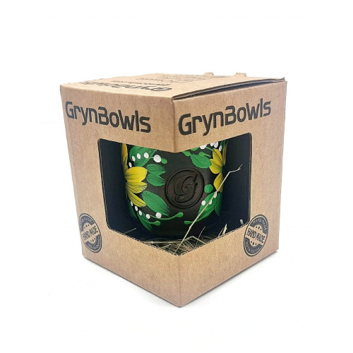 Чаша для кальяну GrynBowls Accent мальований соняшник