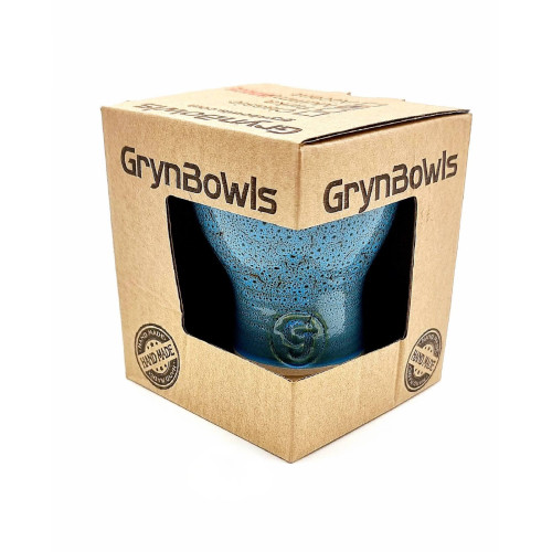 Чаша для кальяну GrynBowls Mummy глазур синя