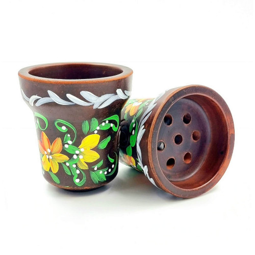 Чаша для кальяна GrynBowls Accent рисованный орнамент