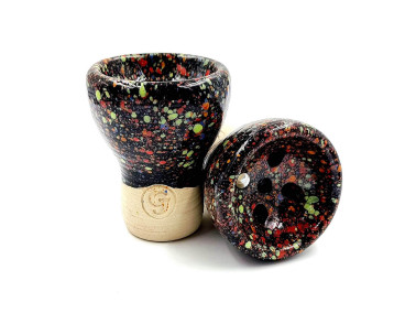 Чаша для кальяну GrynBowls Mummy глазур коричнева