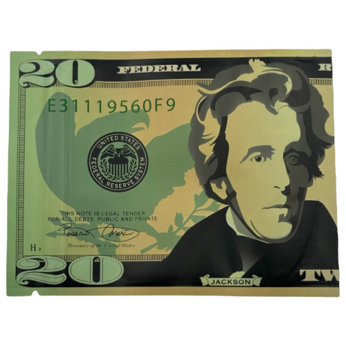 Зіп пакет для тютюну 20 Dollar