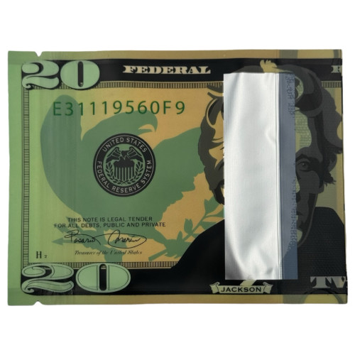 Зіп пакет для тютюну 20 Dollar