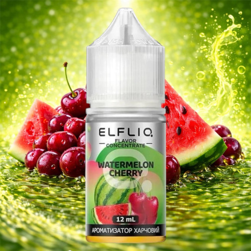 Набір для самозамісу Elf Liq Watermelon Cherry 30 мл 50 мг зі смаком кавуна та вишні