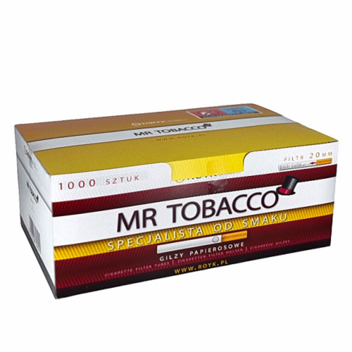 Гільзи для сигарет MR. TABACCO 1000 (20мм)