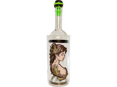 Бульбулятор для трави з скла «Weed Girl Muse»