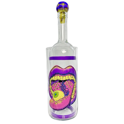 Бонг - Водник для курения из стекла "Lips"