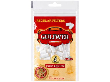 Фільтри для самокруток Guliwer Regular 8х15 мм 180 шт