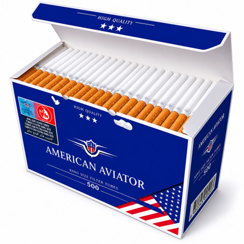 Гільзи для цигарок American Aviator 500 шт