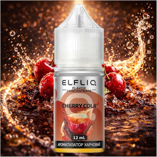 Набір для самозамісу Elf Liq Cherry Cola 30 мл 50 мг зі смаком коли з вишнею