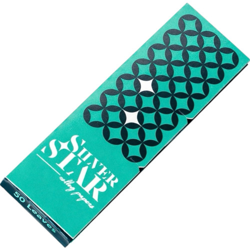 Бумага для самокруток Silver Star GREEN 70 мм