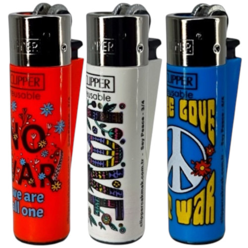 Запальничка Clipper Pocket Say Peace