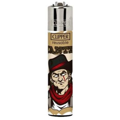 Запальничка Clipper mini "Wanted Gang" #3