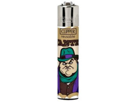 Зажигалка Clipper mini "Wanted Gang" #2