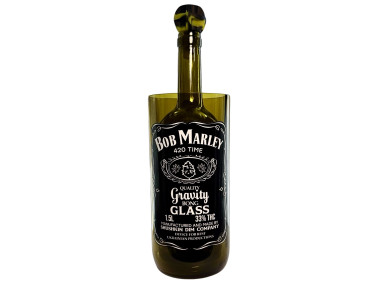 Водний бонг для куріння «Bob Marley» Black