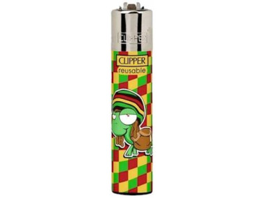 Запальничка Clipper mini "Rasta Animals" #3
