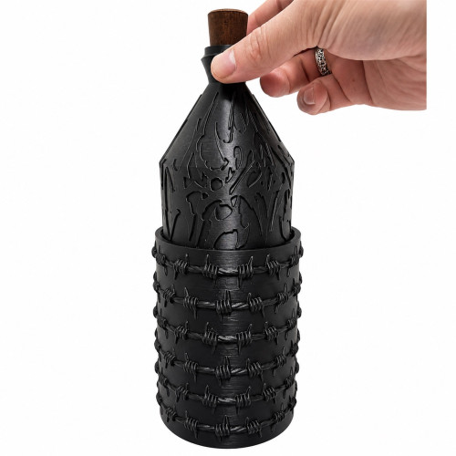 Акриловий водний для куріння з кришкою Black