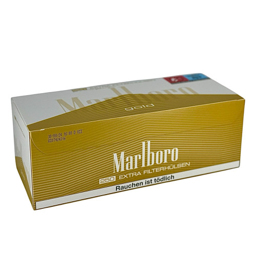 Гільзи для сигарет "Marlboro Gold" 250 шт. 24 мм