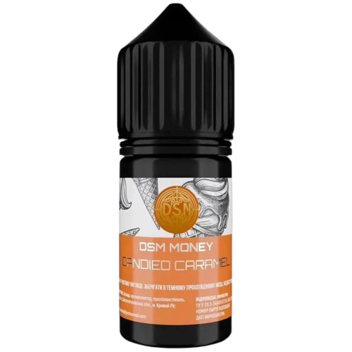 Набір для самозамісу DSM MONEY Candied Caramel 30 ml 50 mg (карамельне морозиво з цукатами)