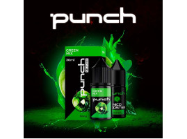 Набір для самозамішування Punch Green Mix 30 мл 50 мг зі смаком яблука, ківі та м'яти