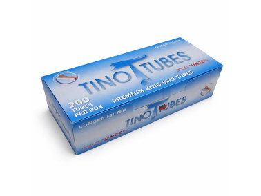 Гільзи для сигарет з довгим фыльтром "Tino" 200 шт. 24 мм