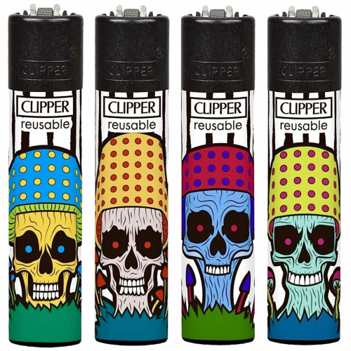 Запальничка Clipper mini "Mushroom Heads"