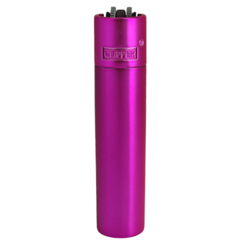 Запальничка Clipper метал Pink (мат)