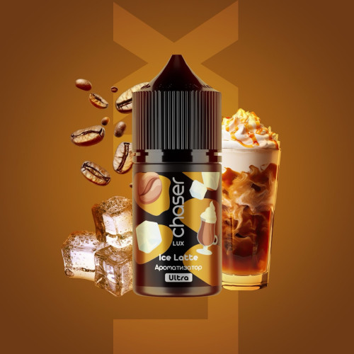 Набір для самозамісу Chaser Lux Ice Latte 50 мг 30 мл зі смаком холодного латте