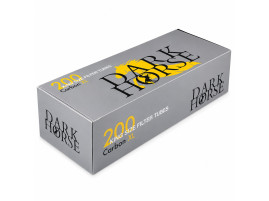 Гільзи для цигарок Dark Horse Extra Long Carbon 200 шт