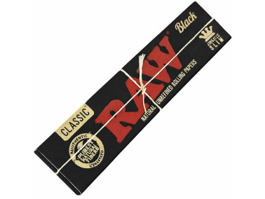 Папір для самокруток RAW Classic KS Slim Black 110 мм