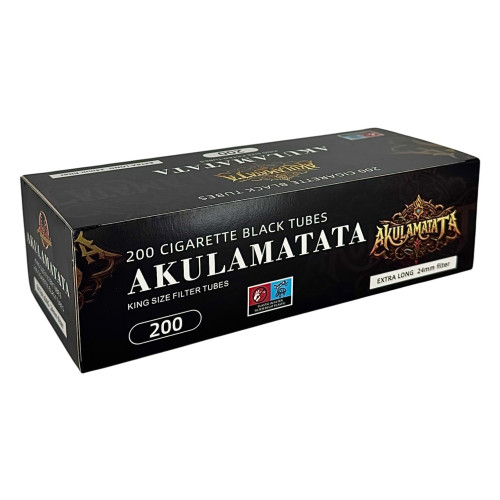 Гільзи для сигарет Akulamatata Extra Long 200 24 мм