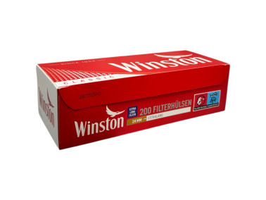 Гільзи для цигарок "Winston" 200 шт. 24 мм