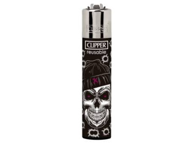 Запальничка Clipper Classic "Astro Skulls" #1