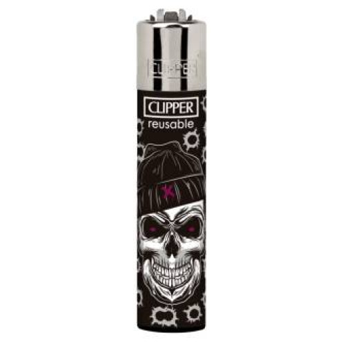 Запальничка Clipper Classic "Astro Skulls" #1