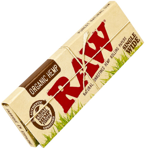 Папір для самокруток RAW Organic Single Wide 70 мм