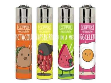 Запальничка Clipper Classic Food Sentences