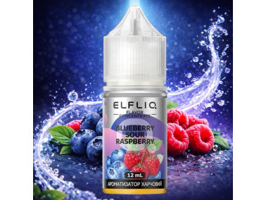 Набір для самозамісу Elf Liq Blueberry Sour Raspberry 30 мл 50 мг зі смаком чорниці з кислою малиною