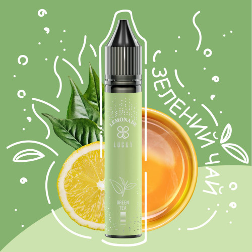 Набір для самозамісу Lucky Green Tea Lemonade 30 ml 50 mg (зелений чай лимонад)