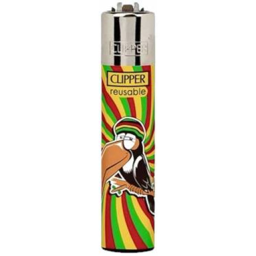 Запальничка Clipper mini "Rasta Animals" #1