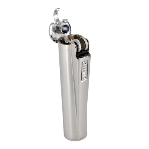 Зажигалка Clipper металл бензиновая Silver