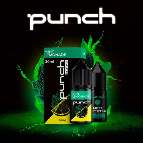 Набір для самозамішування Punch Mint Lemonade 30 мл 50 мг зі смаком м'ятного лимонаду