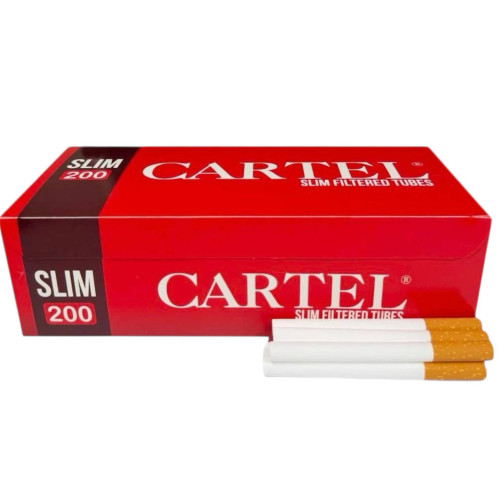 Гільзи для цигарок Cartel Slim 6.5 200 шт