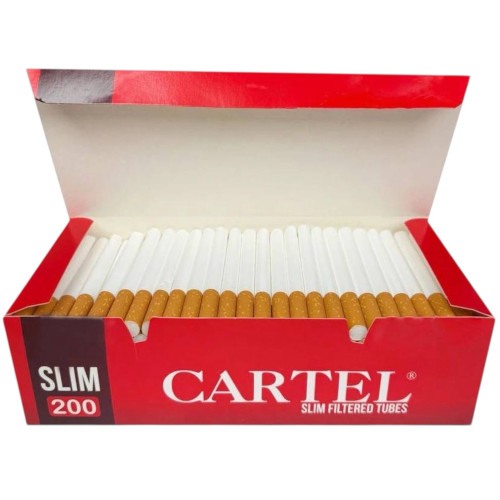 Гільзи для цигарок Cartel Slim 6.5 200 шт