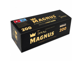 Гильзы для набивки сигарет Magnus Terra Extra Long 22мм 200 шт (Коричневые)