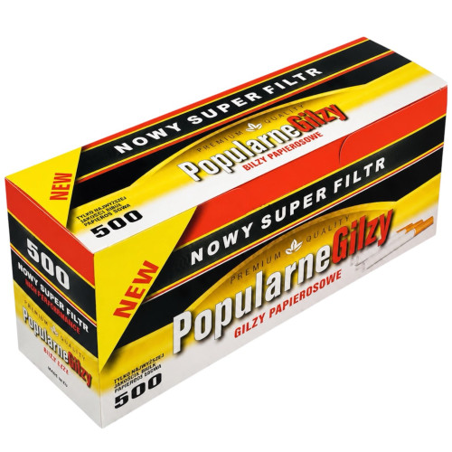 Гільзи для цигарок Popularne Gilzy 500 шт