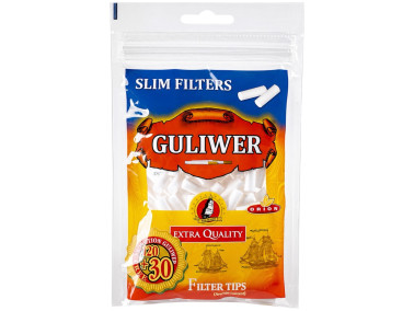 Фільтри для самокруток Guliwer Slim 6х15 мм 150 шт