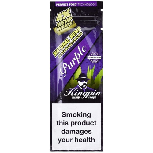 Бланти KingPin Hemp Wraps Purple 4шт (виноград)