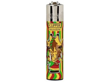 Запальничка Clipper mini "Rasta Animals" #4
