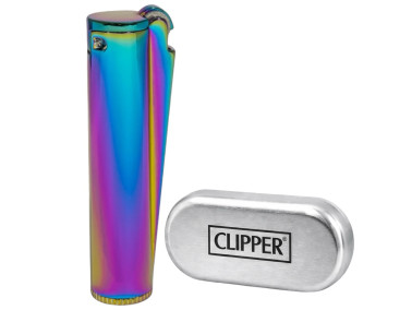 Запальничка Clipper метал бензиновая Chameleon