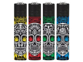 Запальничка Clipper Classic Skulls